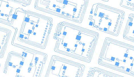 pcb printed electronics on a circuit board